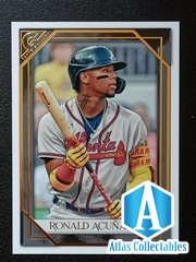 Ronald Acuna Jr 2021 Topps Gallery #56 Atlanta Braves